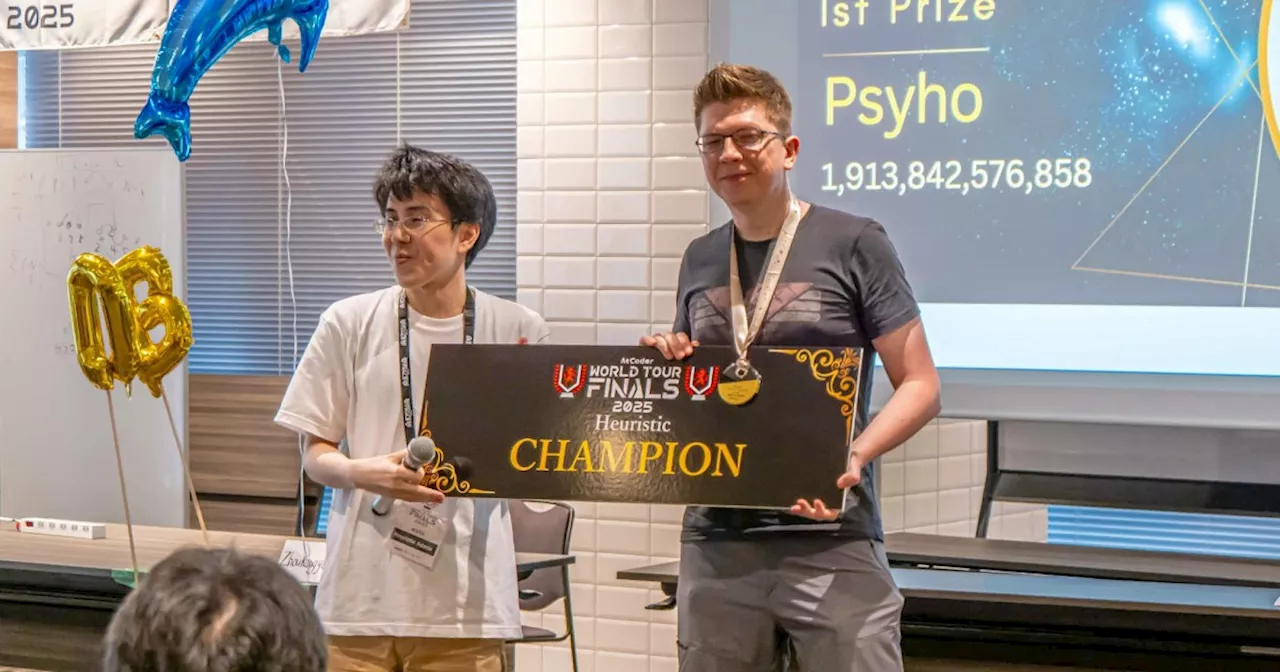 Human wins coding contest … but AI finishes a close second