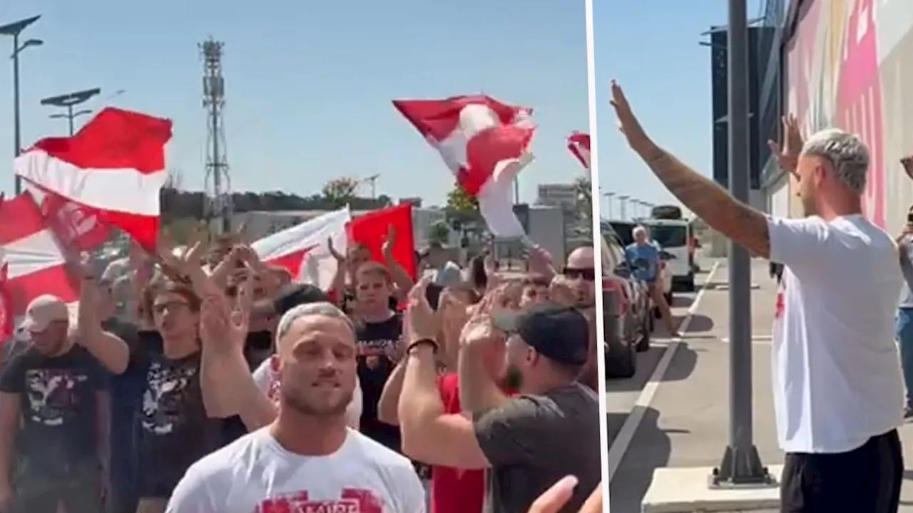  Eskalation in Belgrad! Video zeigt Arnautović-Ankunft