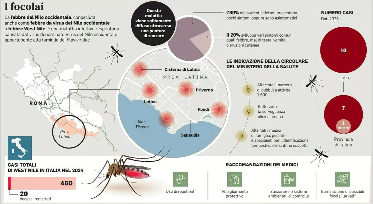 West Nile, Crisanti: «Ecco come far estinguere gli insetti-killer con una mutazione genetica»