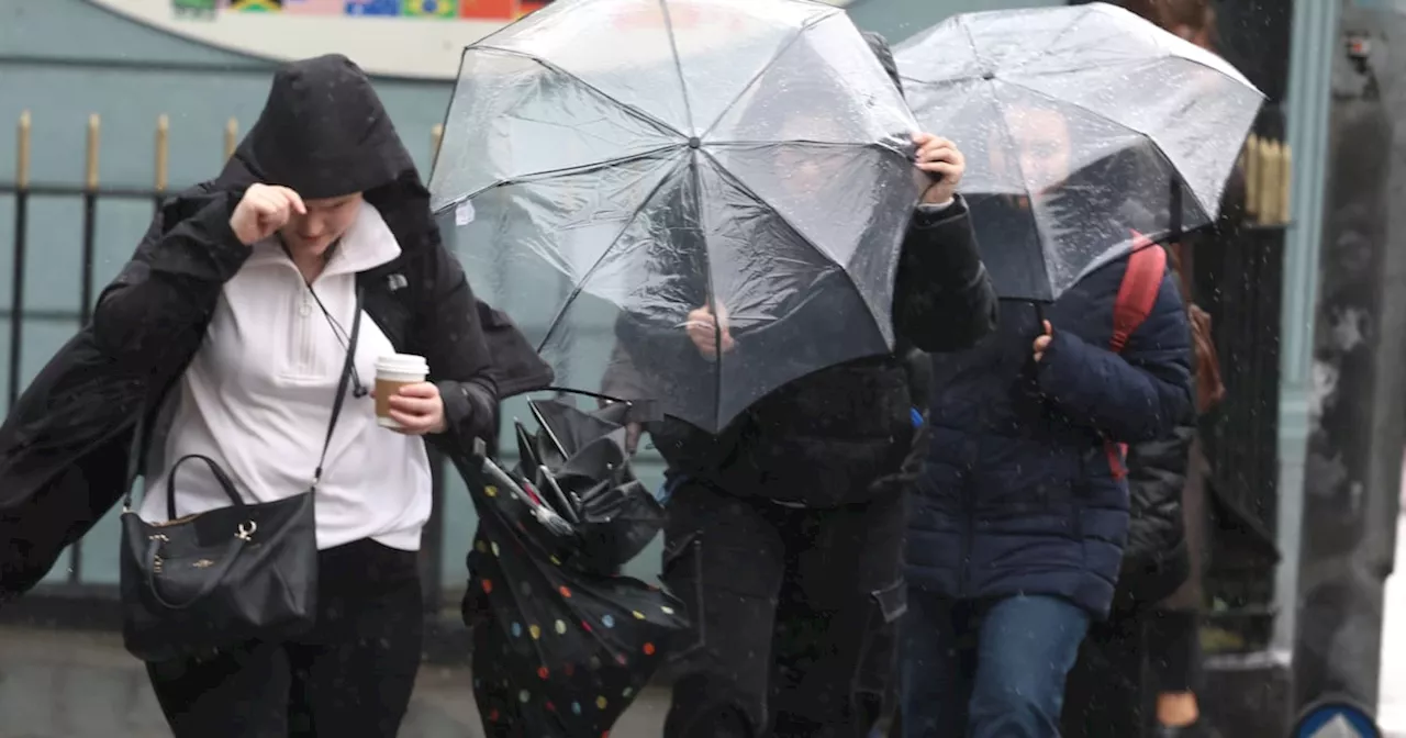 Heavy downpours cause flash flooding in Dublin and Limerick