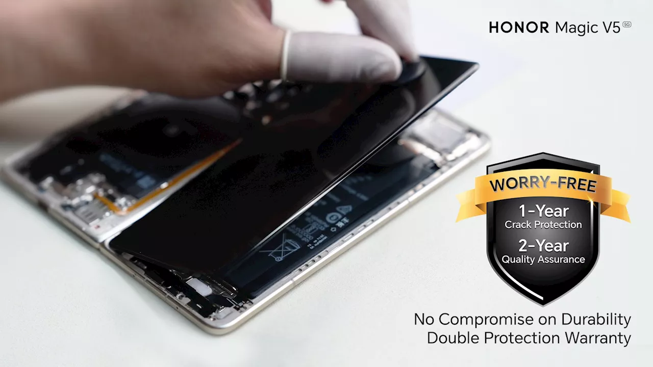 HONOR Introduces “Worry-Free” Service For Magic V5