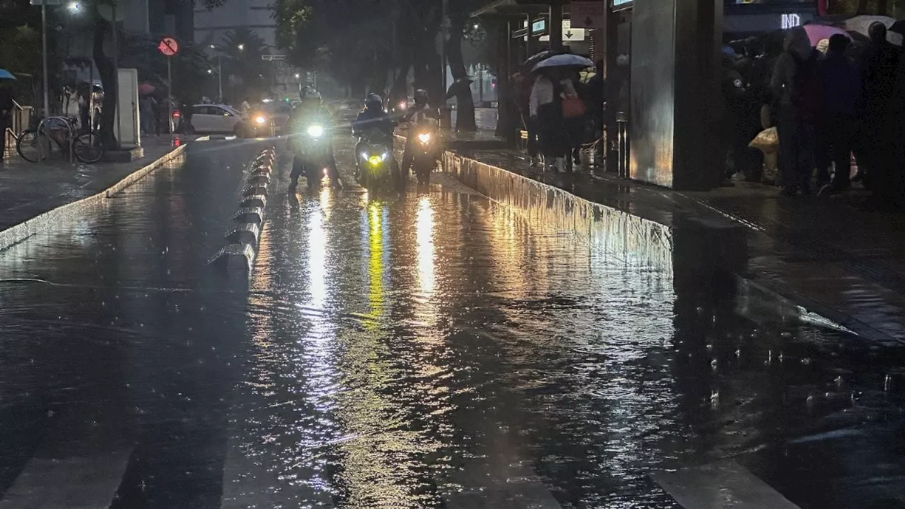 Lluvias fuertes e intensas y chubascos pegarán entre lunes y jueves a los siguientes estados