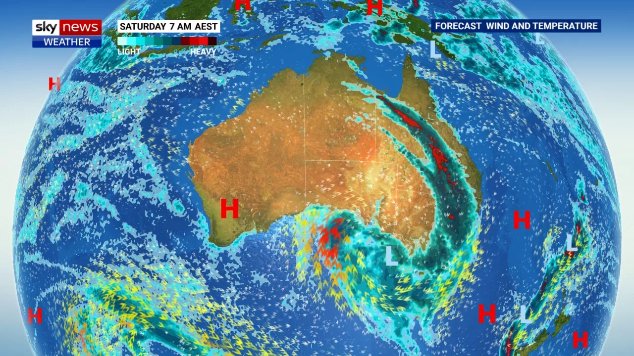 ‘Entrée before the main’: Series of strong widespread cold fronts set to soak all over Australia