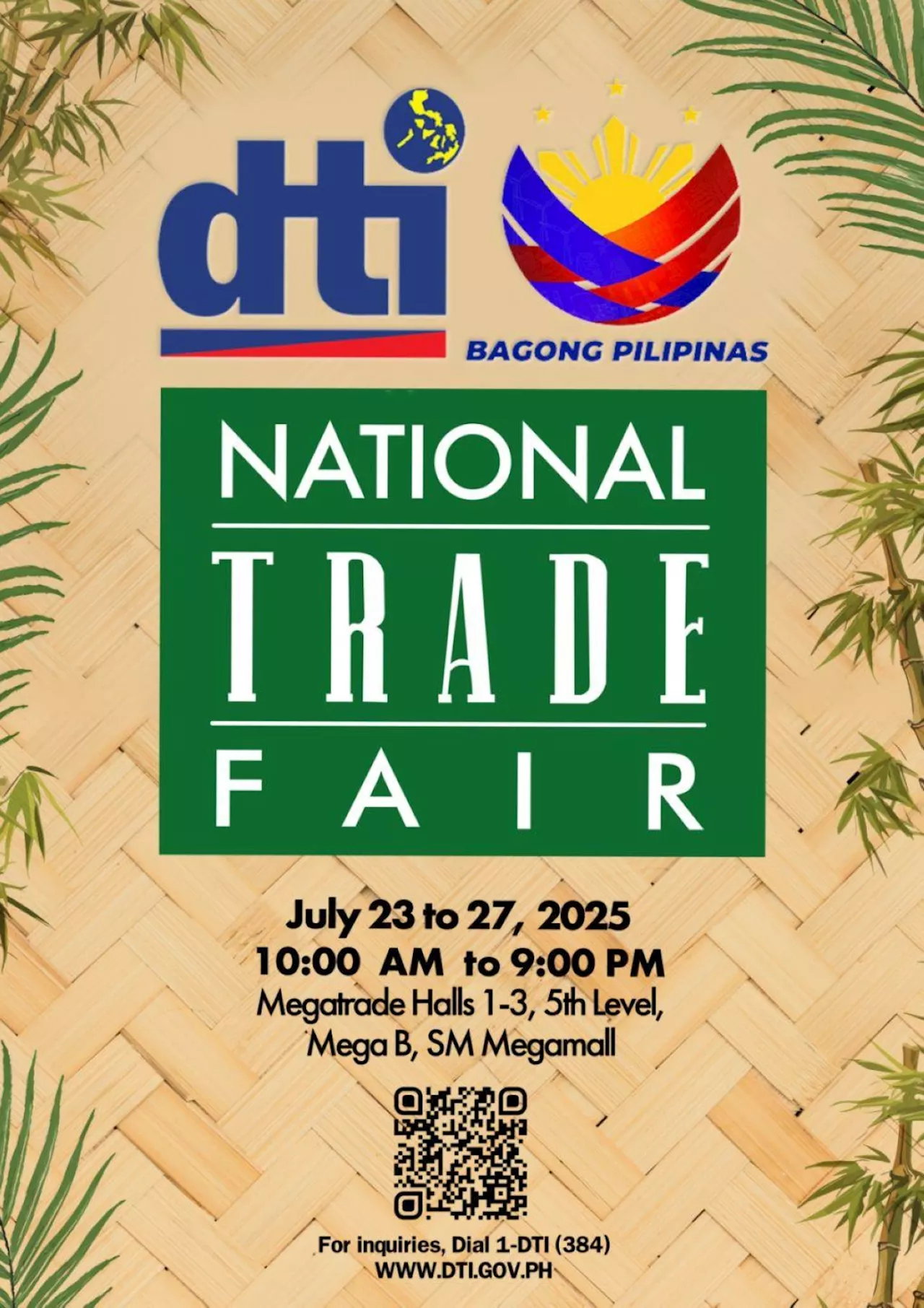 DTI champions MSMEs, green innovation at 2025 National Trade Fair