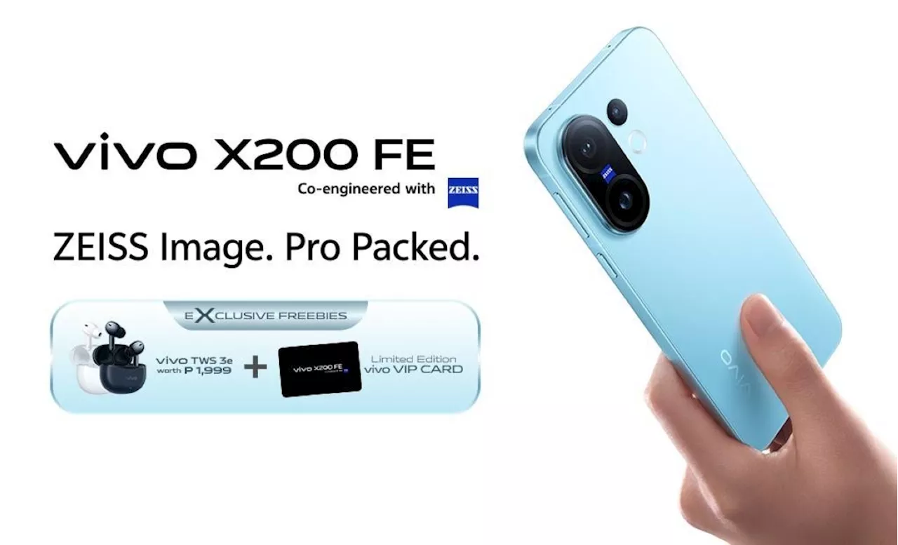 Pre-order vivo X200 FE until July 25, get P12k freebies