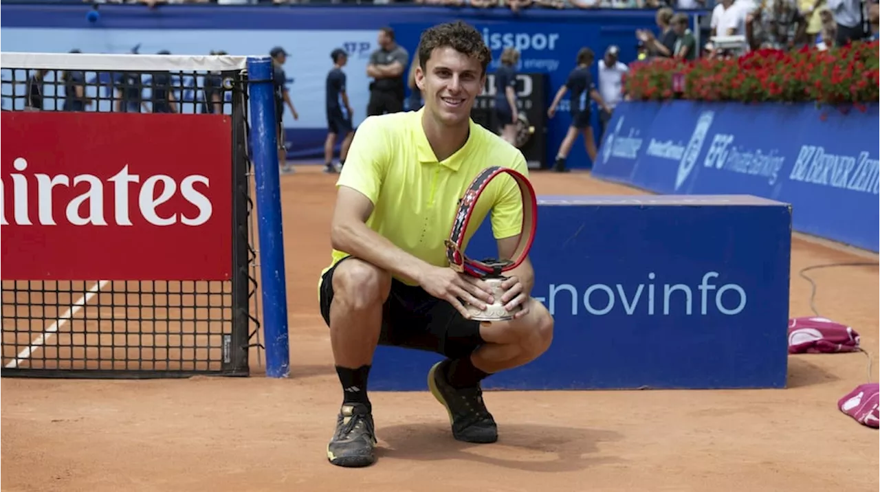 Juan Manuel Cerúndolo tuvo un espectacular ascenso en el ranking ATP tras haber sido finalista en Gstaad