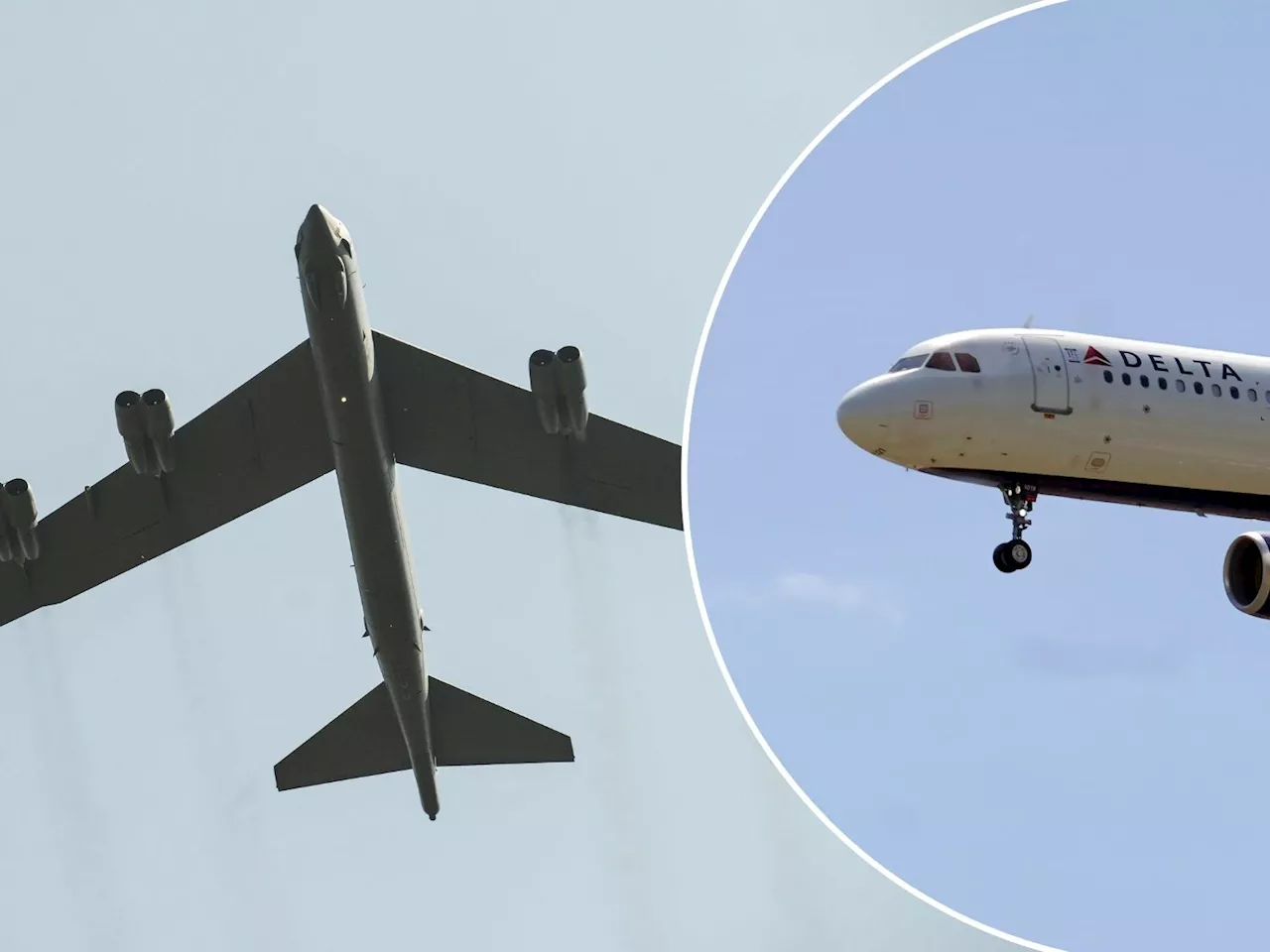 B-52 Notmanöver rettet Delta-Passagierjet