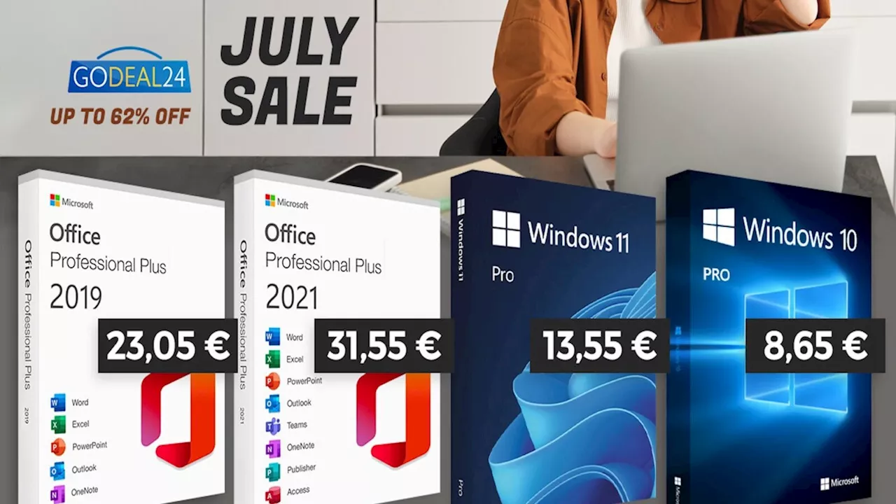 Promos FOLLES sur les licences Microsoft Office Pro 2021 et Windows 11 chez Godeal24 🔥