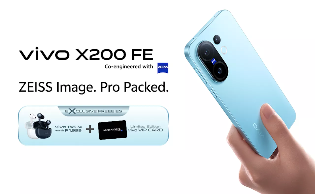 Pre-order vivo X200 FE until July 25, get P12,000 worth of freebies