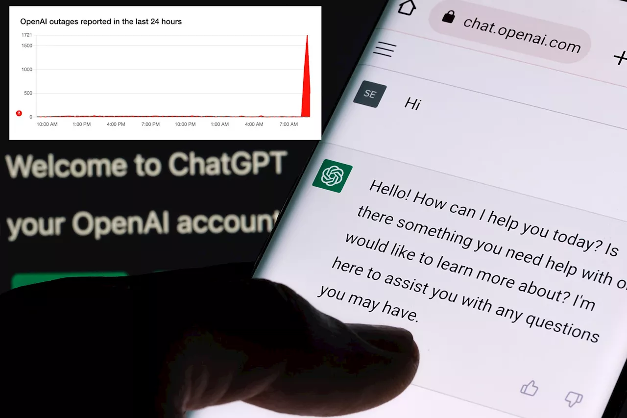 ChatGPT facing widespread outage, OpenAI claims it's working on fixing bugs