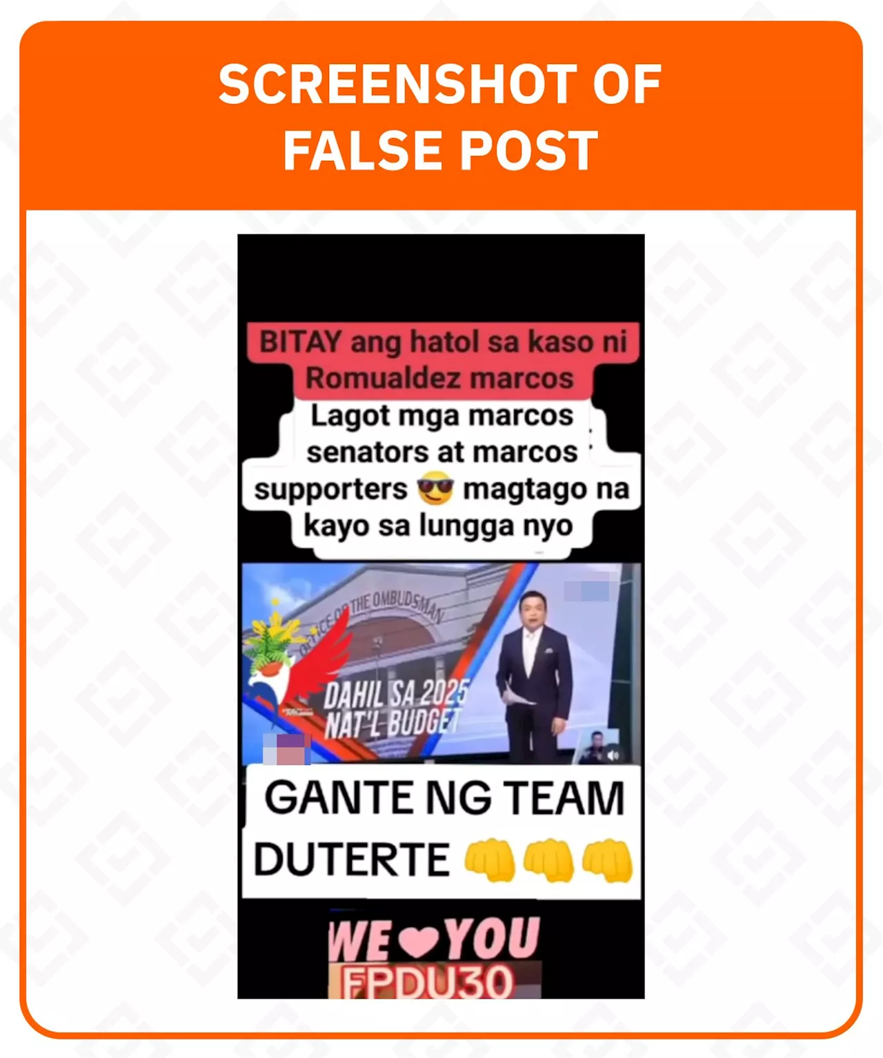 FACT CHECK: Romualdez not sentenced to death over 2025 budget mess