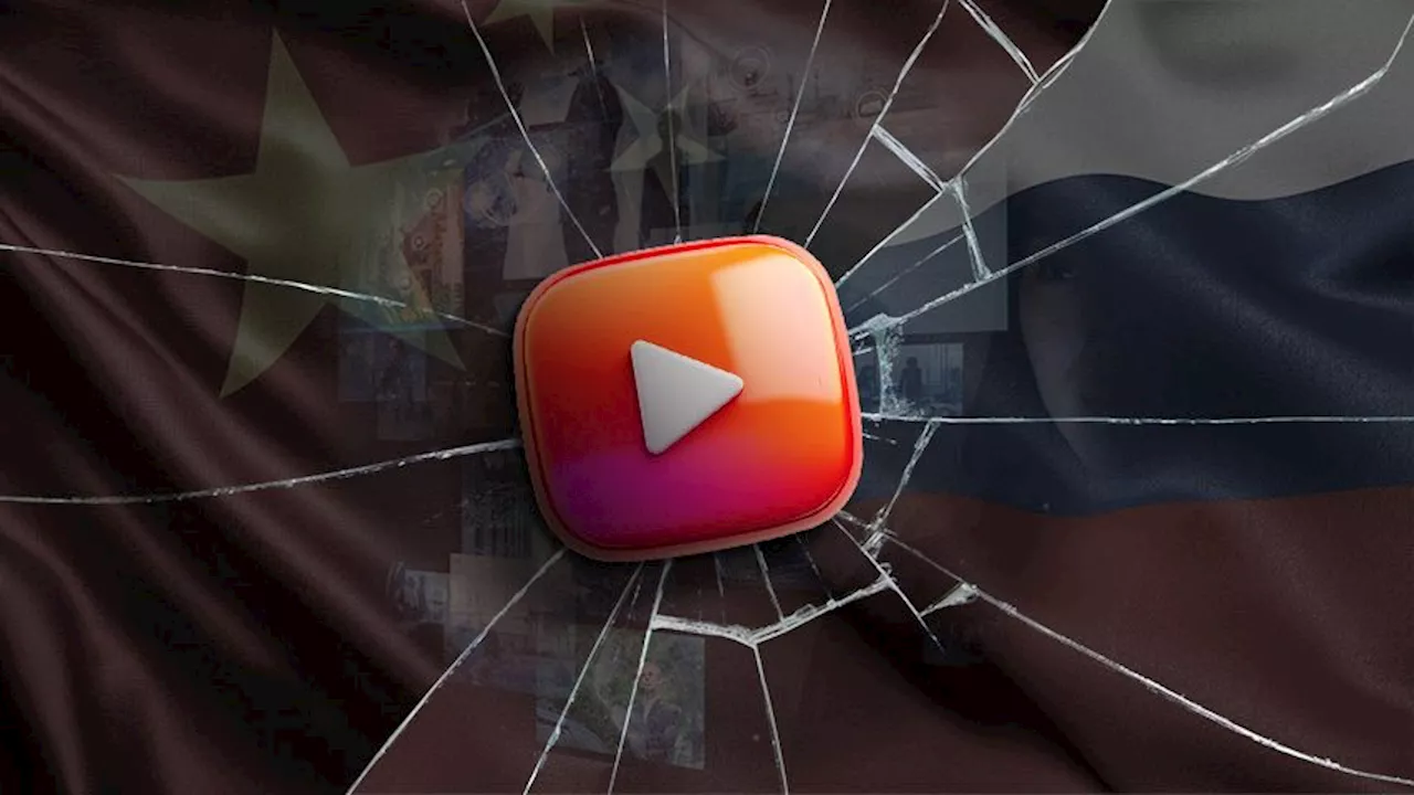 YouTube removes nearly 11,000 propaganda channels linked to China, Russia, others