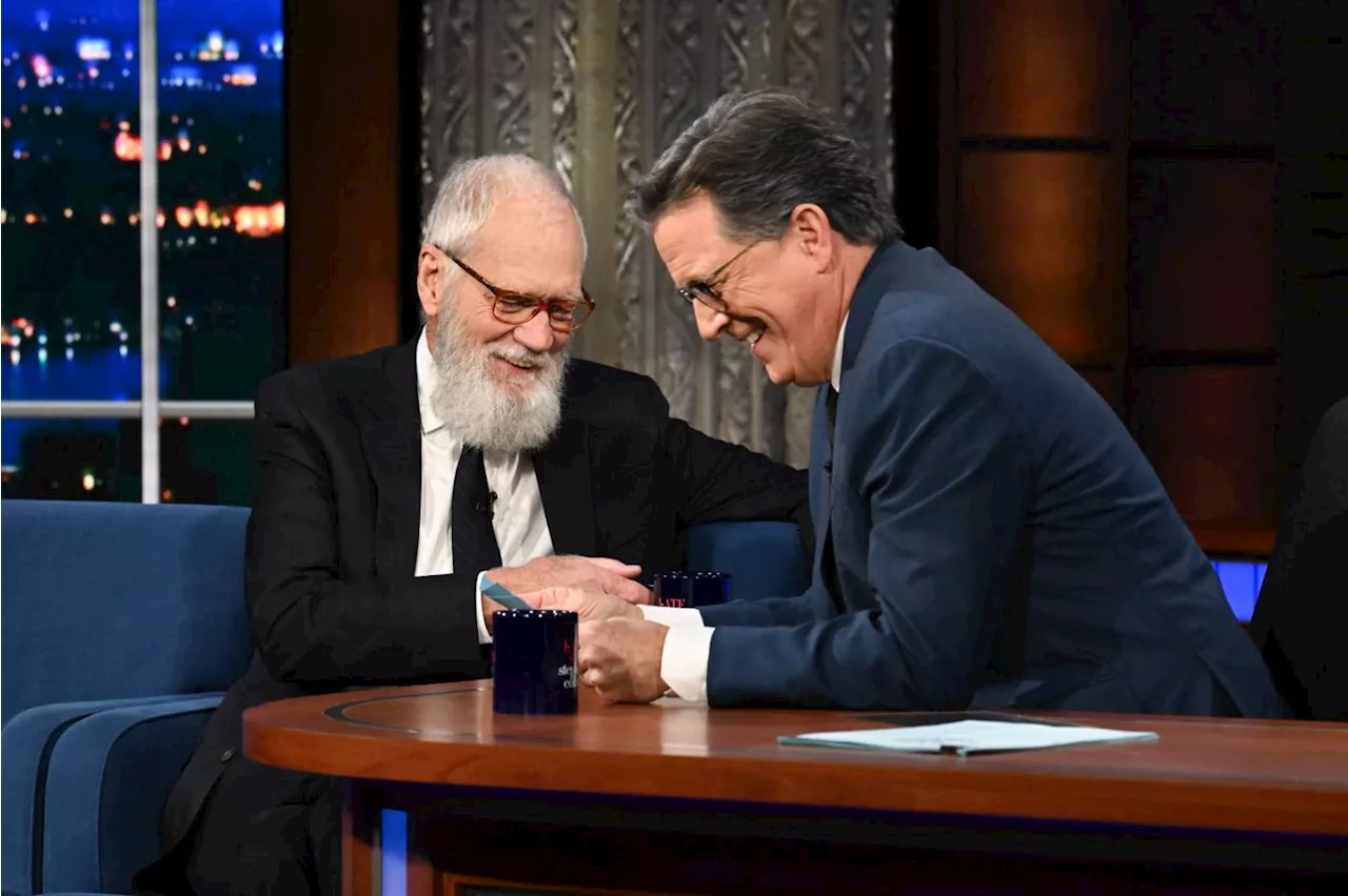 David Letterman Backs Colbert Amid ‘Late Show’ Cancellation: ‘Can’t Spell CBS Without BS’