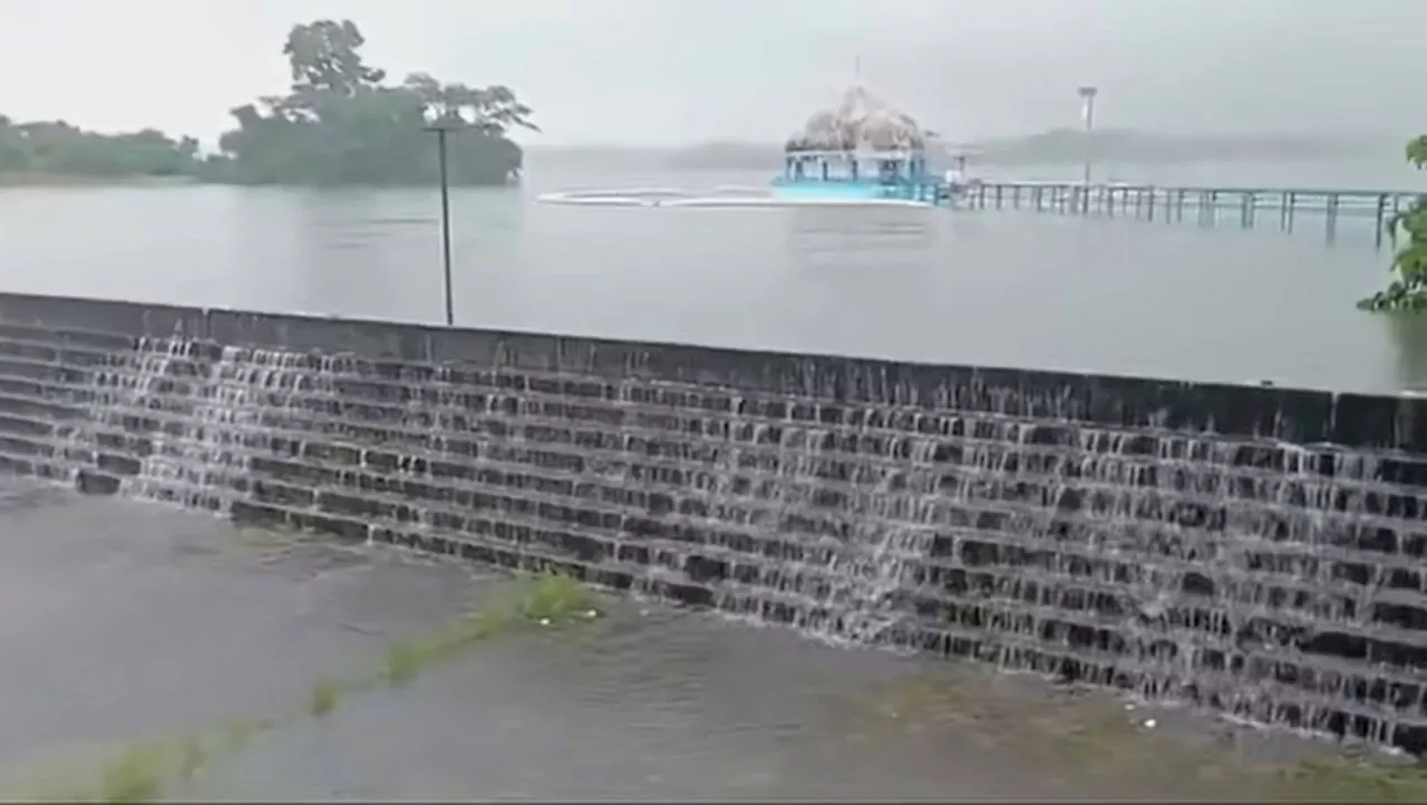 La Mesa Dam continues to overflow; 3 more in Luzon open gates to release excess water