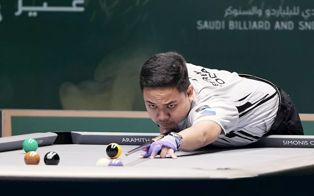 PH's Roda, Raga off to winning start in World Pool Championship