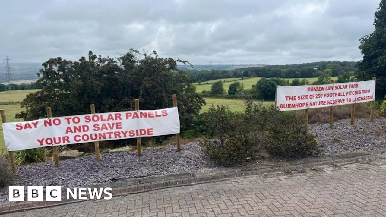 Burnhope solar farm developers lodge appeal against refusal