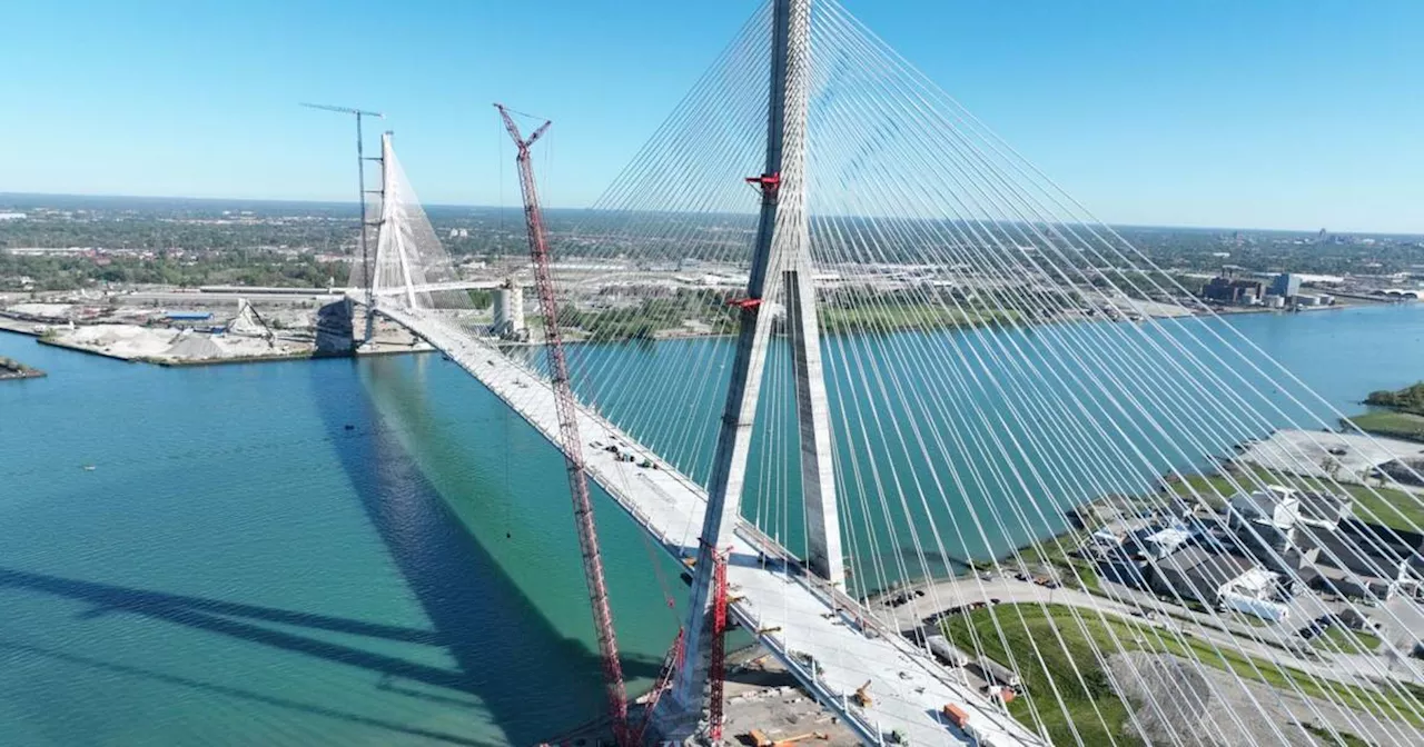 Record-breaking $6.4B U.S. border bridge with Ontario months from opening
