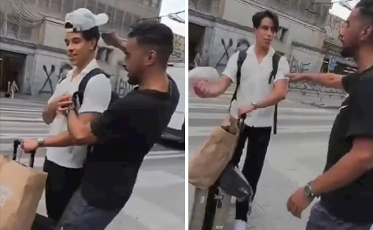 Youtuber mexicano sufre intento de asalto en Bruselas; todo quedó grabado en vivo