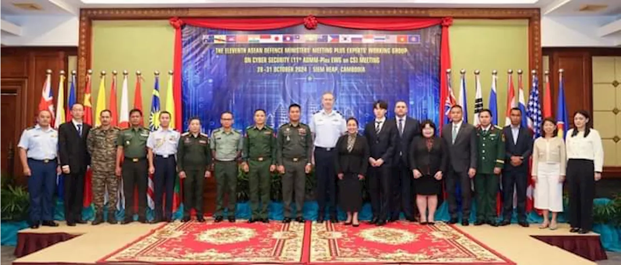 DND team in ASEAN cybersecurity meetings