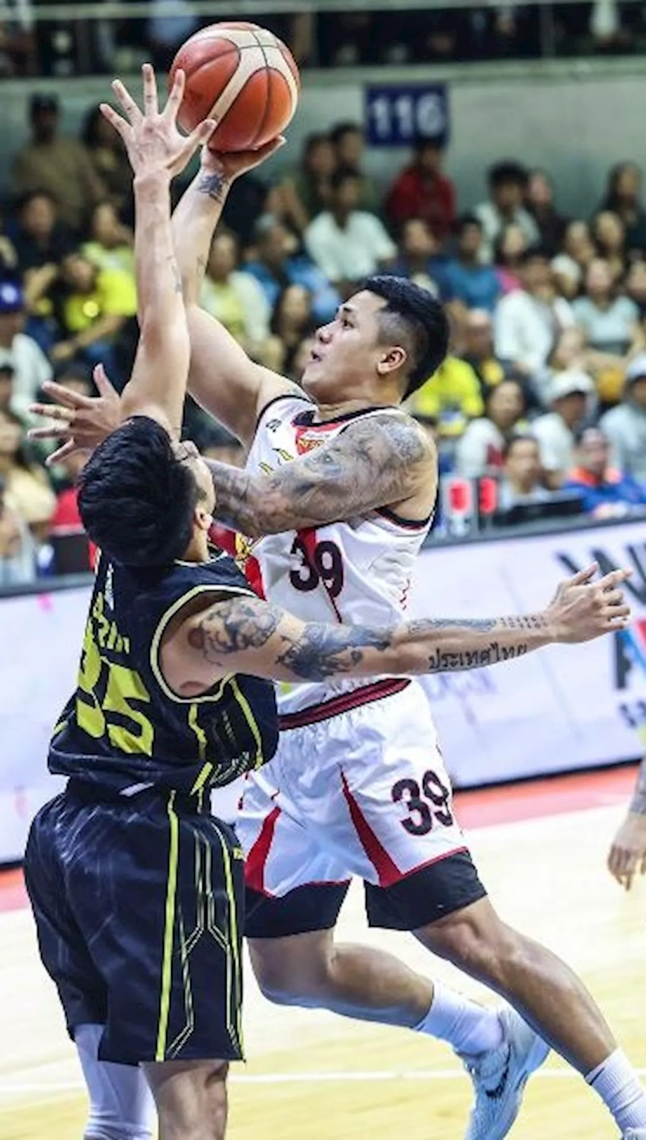 Tropang Giga stays alive with Game 5 win Reserved