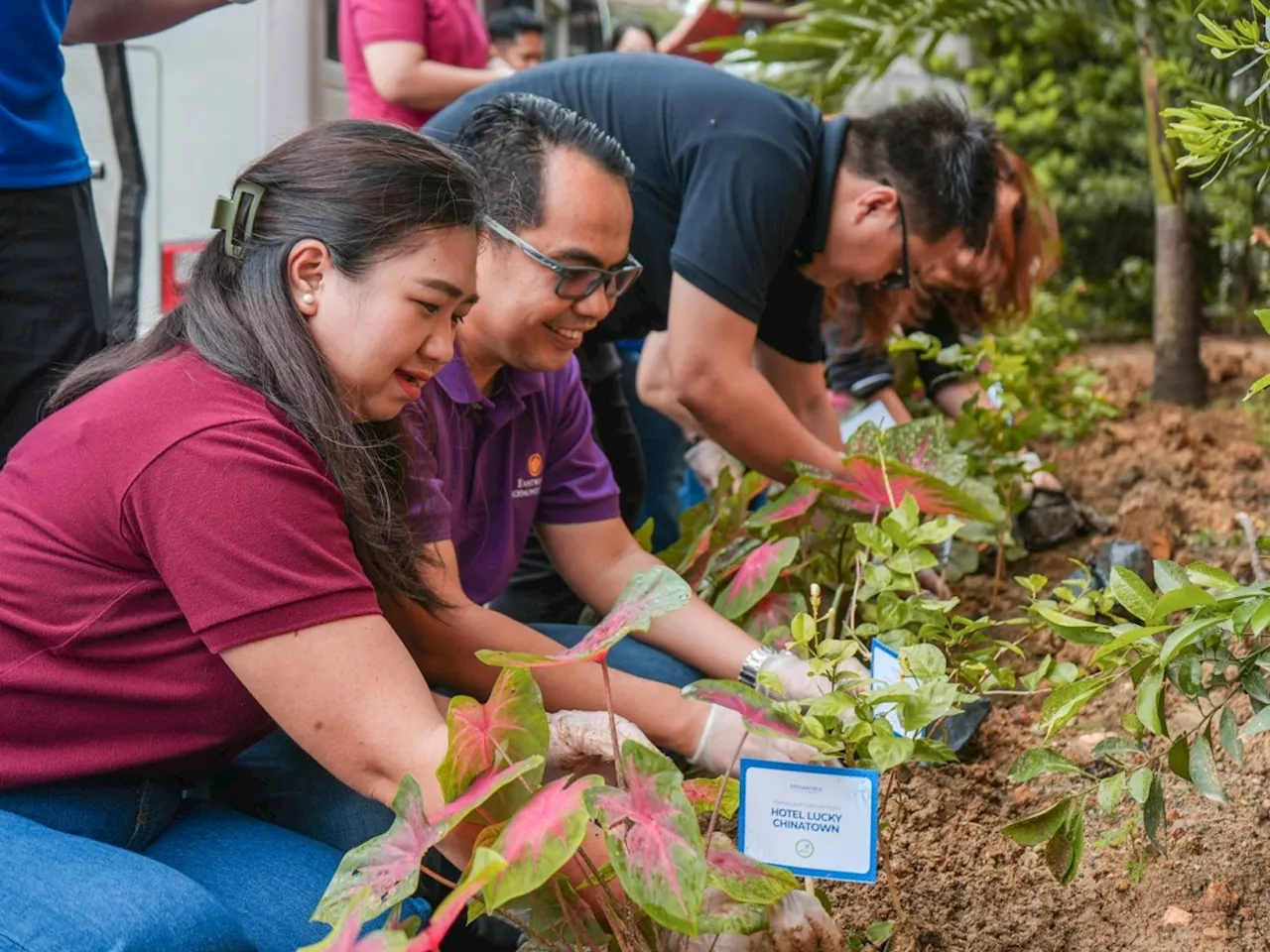 Nearly 3,000 travelers donate Sampaguita seedlings
