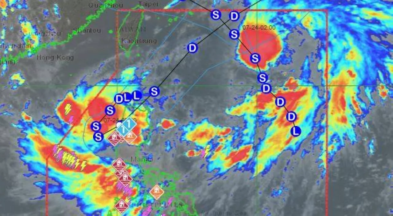 Signal No. 1 up over 7 Luzon provinces due to Tropical Depression Emong