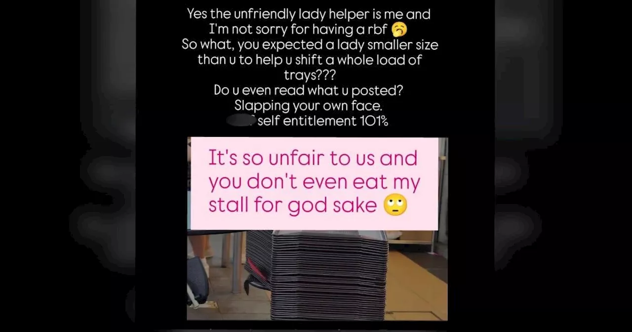 Ghim Moh hawker responds to 'unfair' one-star rating over tray incident, calls reviewer 'petty'