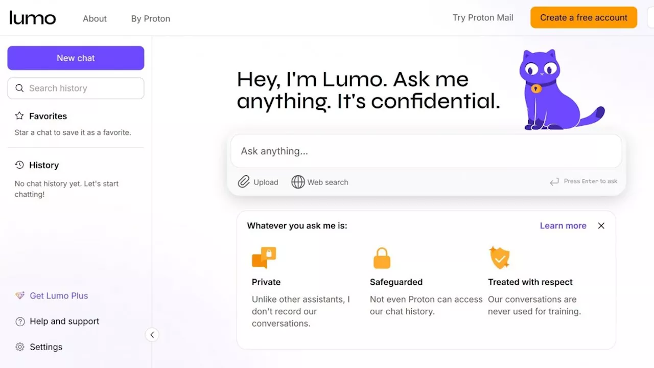 Proton veröffentlicht datenschutzfreundlichen KI-Chatbot Lumo