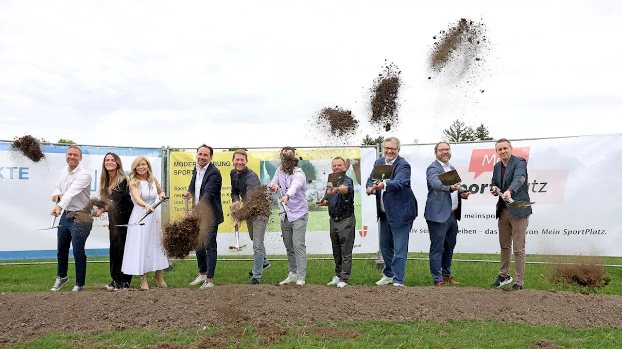 Sportplatz-Offensive gestartet - In Wien poppt erster Sportplatz mit Mais-Kunstrasen auf