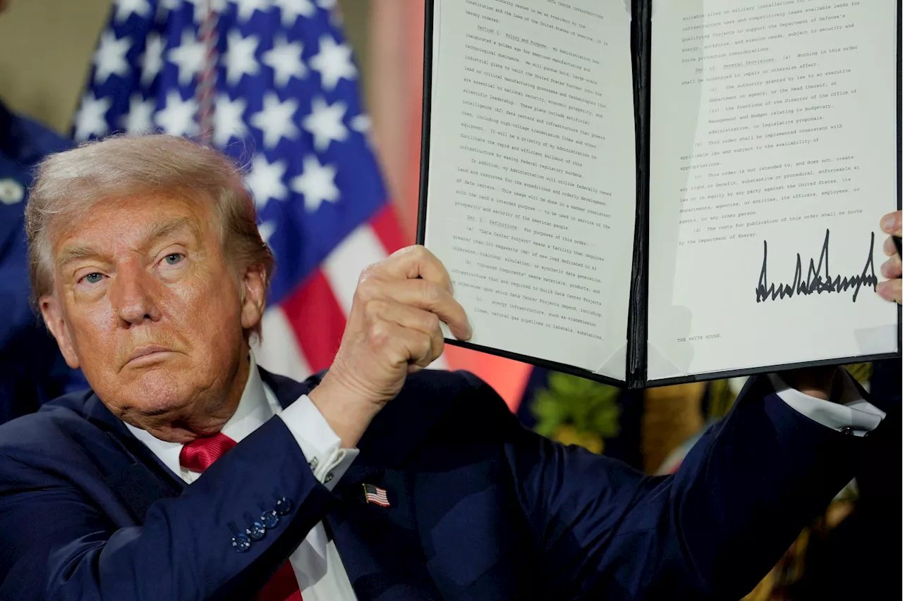 Trump administration to supercharge AI sales to allies, loosen environmental rules