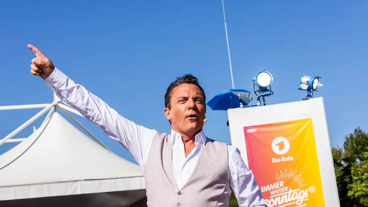 Gastauftritt im „ZDF-Fernsehgarten”: Stefan Mross trifft auf Andrea Kiewel