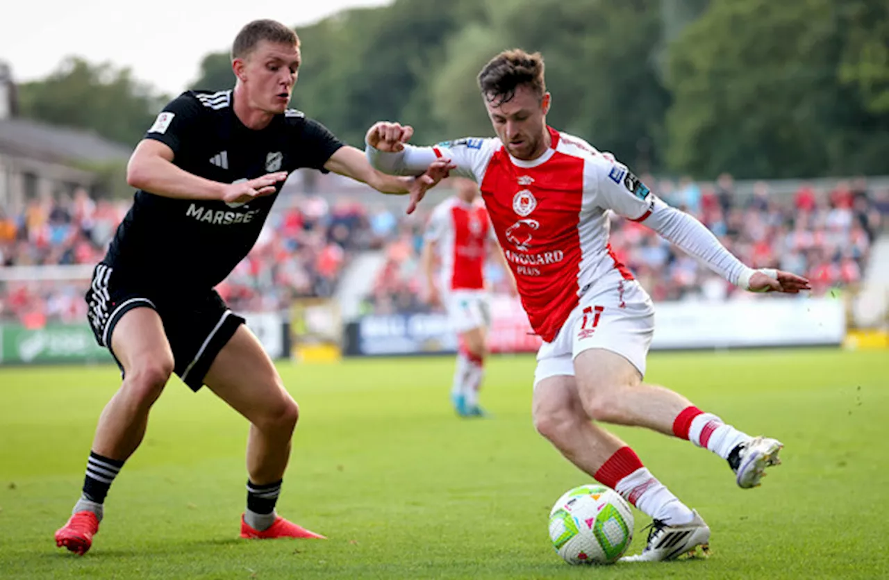 Chris Forrester provides dramatic inspiration to give St Pat's slender lead over nine-man Kalju