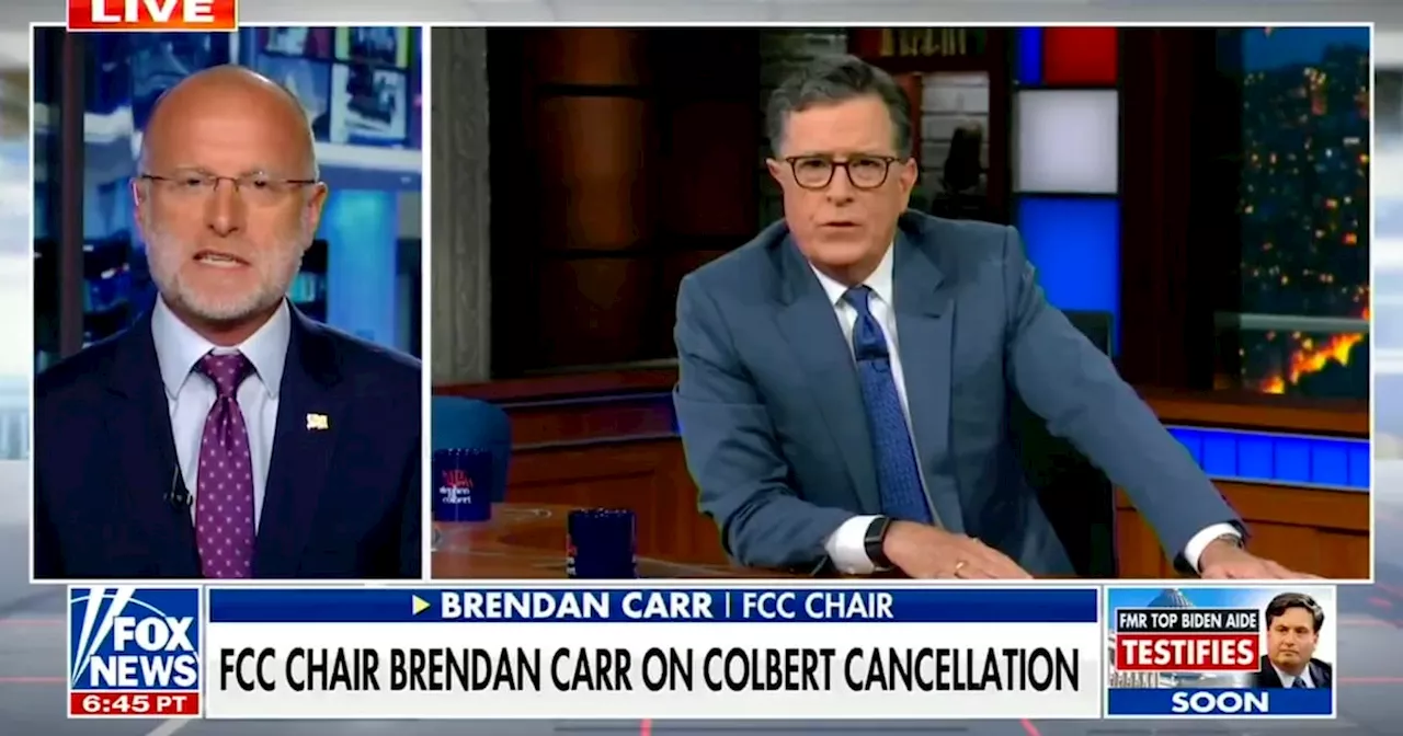 FCC Chair Dodges Direct Fox News Question On Colbert Firing