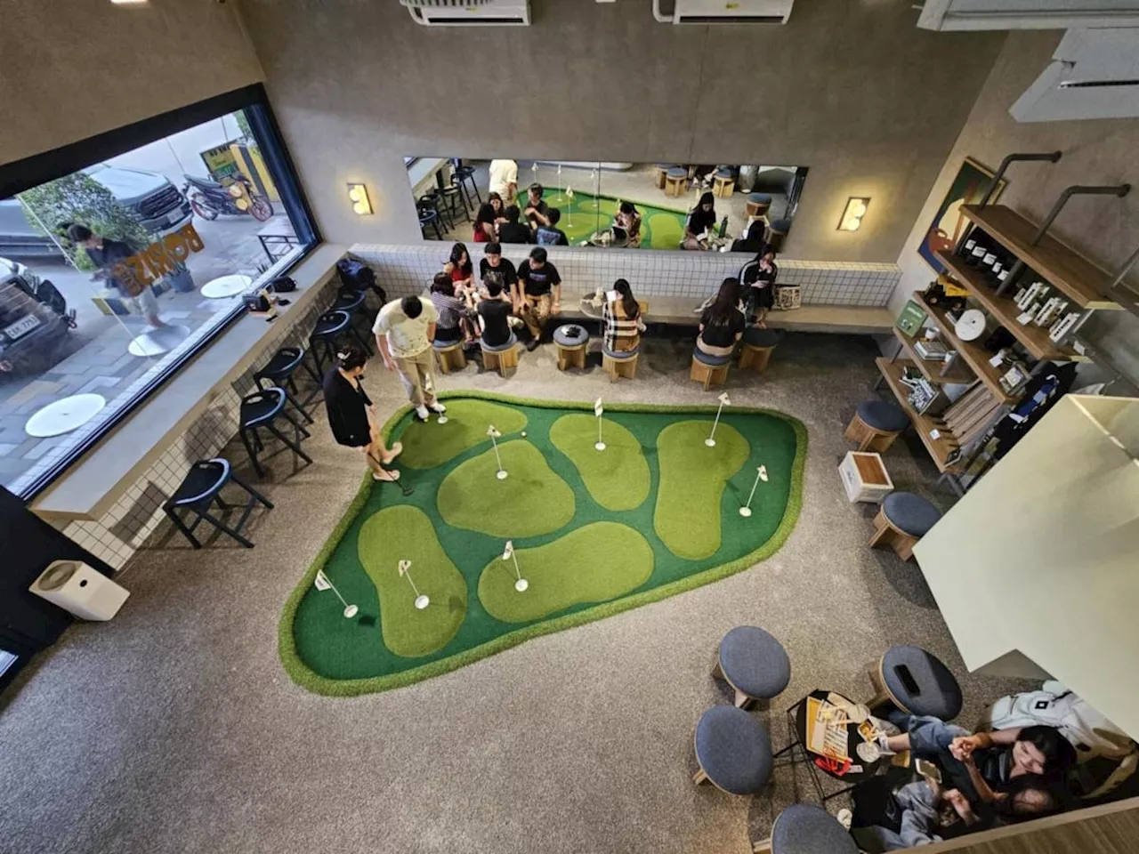 Boris Café brings coffee and golf together in Pampanga