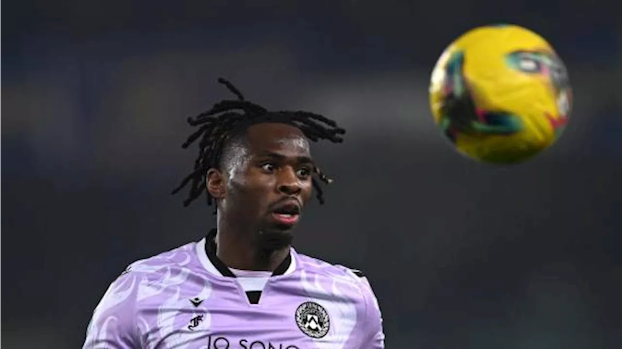 Udinese, Ehizibue: 'Tornare dopo un infortunio non è mai facile. Voglio fare più gol e assist'