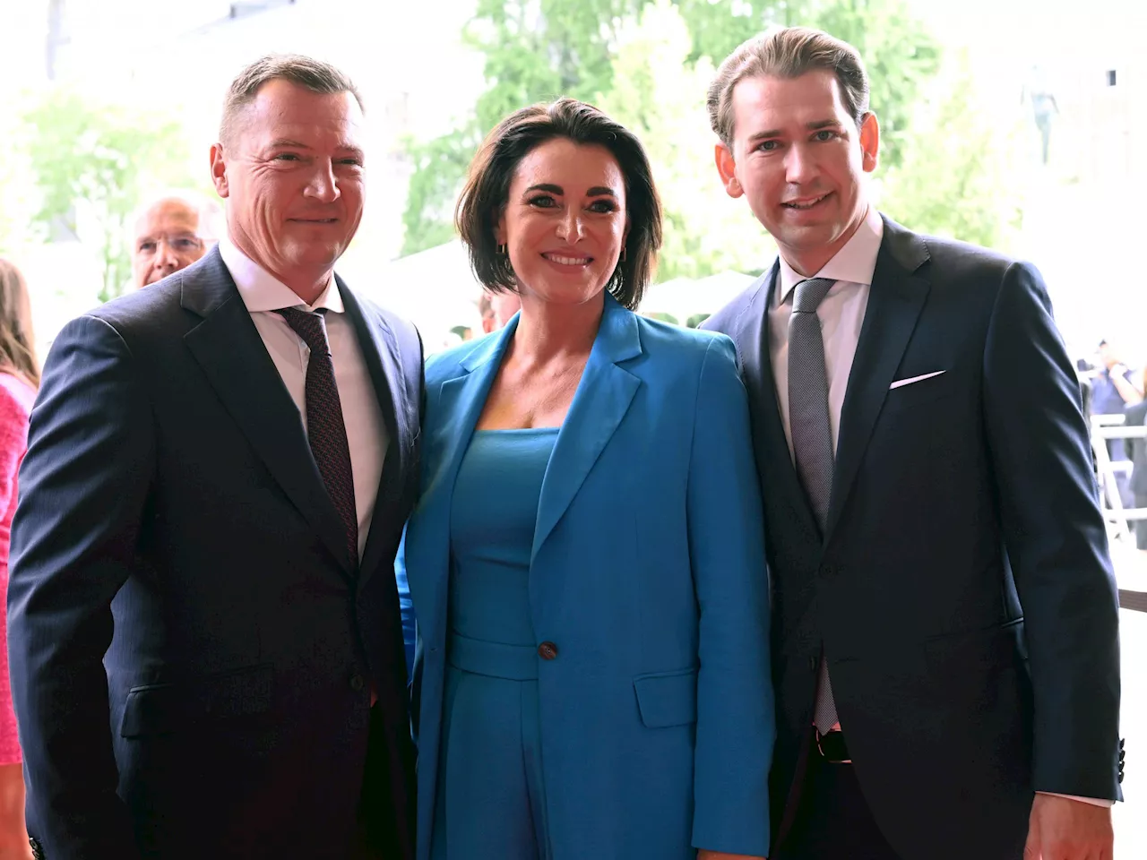 Schinkenfleckerl & Society: Kurz' Sommerparty