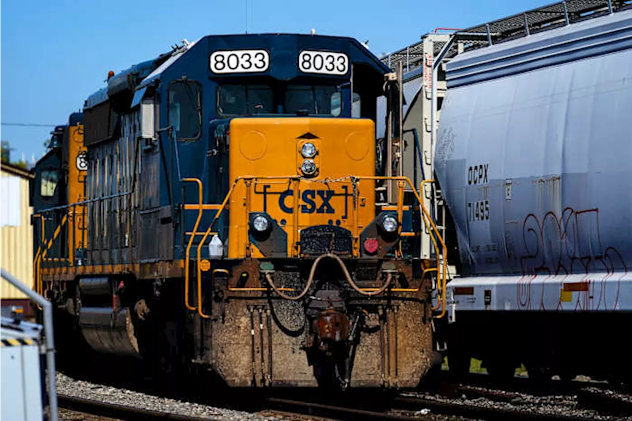 CSX CEO signals he would be open to merger talks as profit falls 14% in the second quarter
