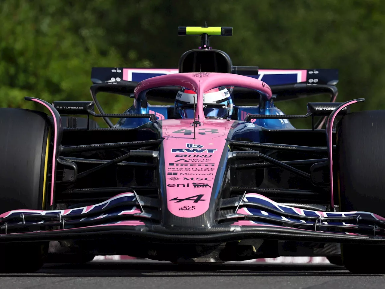 Colapinto y un viernes agridulce para Alpine en el GP de Bélgica: clasificó anteúltimo para la Sprint mientras Gasly largará octavo