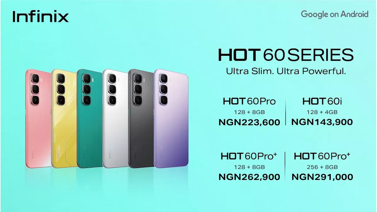 From Budget to Flagship: The HOT 60 Series Offers Slim Design, AI Brilliance & All-Day Power