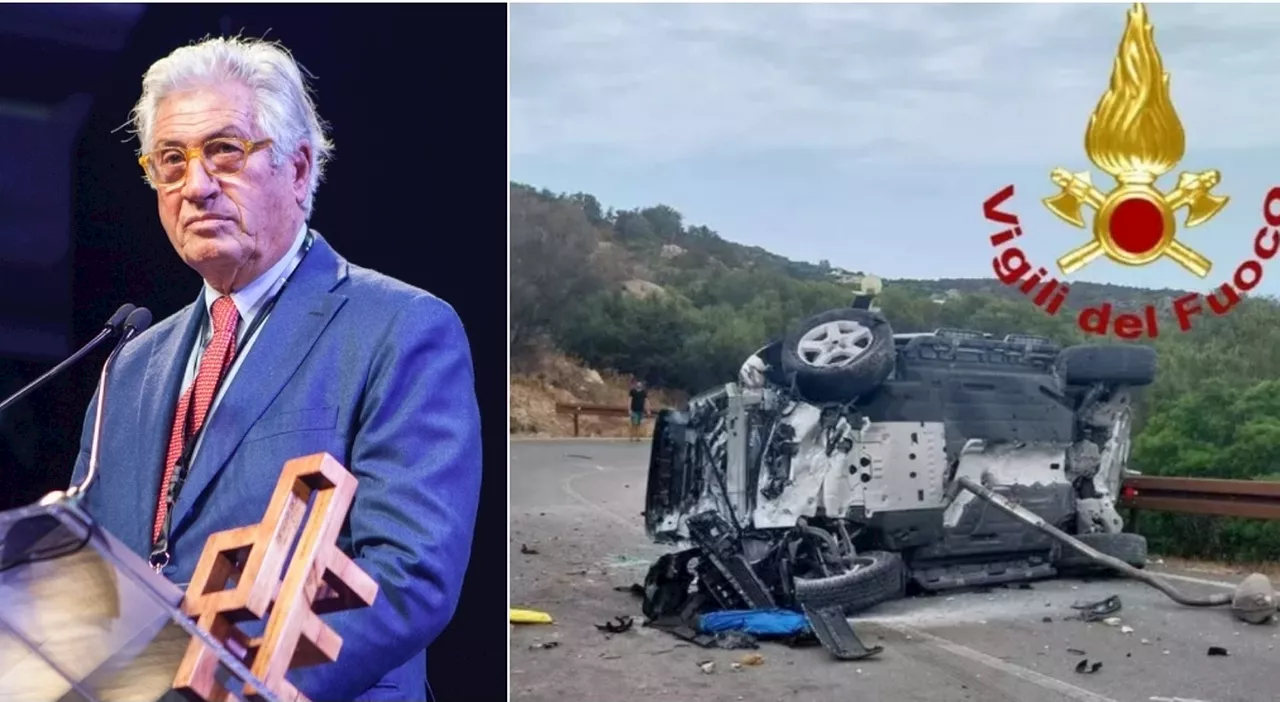 Incidente per Giorgetto Giugiaro a Porto Cervo, il Suv si ribalta e finisce fuori strada: è ferito​