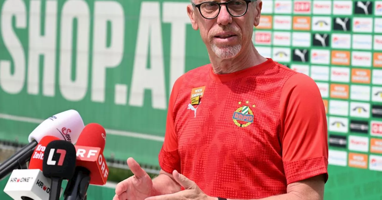 Nach Rapids 2:0: 'Viele Sachen noch nicht so gut'