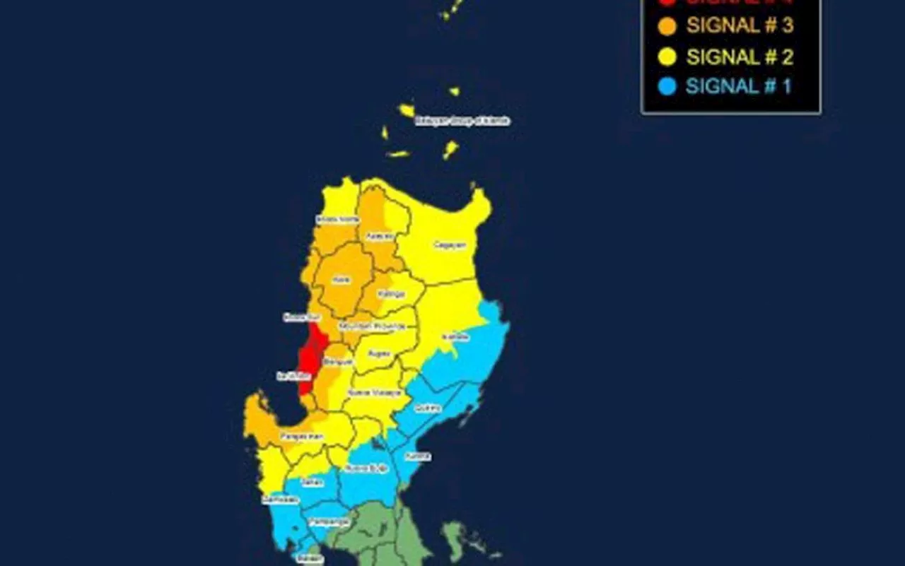 'Emong' to make 2nd landfall; Signal No. 4 raised in several areas