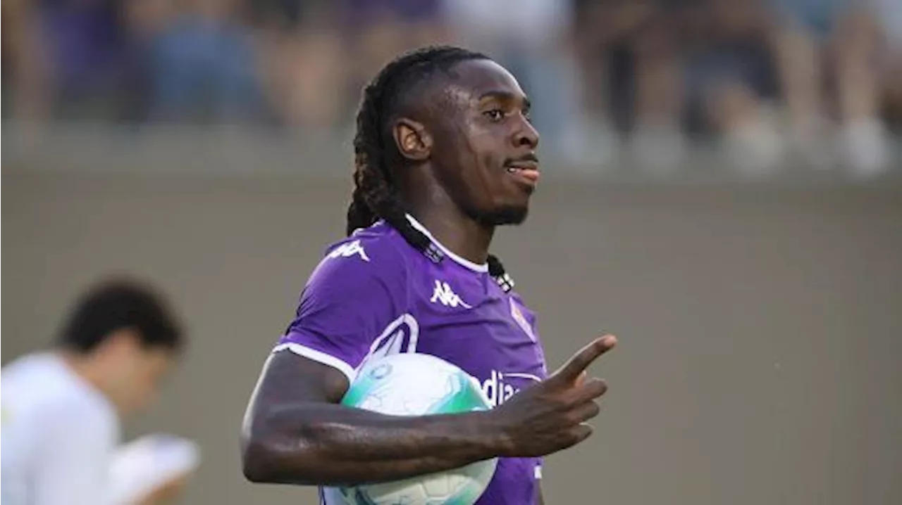 La Fiorentina fa tre su tre in amichevole: battuta 2-0 la Carrarese grazie ad un super Kean