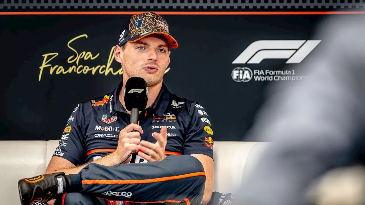 Max Verstappen says Red Bull can always count on me