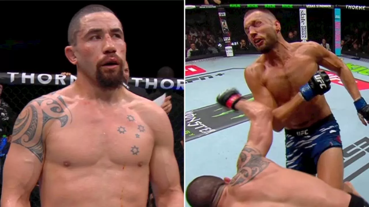 Whittaker shattered by split decision after mega knockdown of rising UFC contender