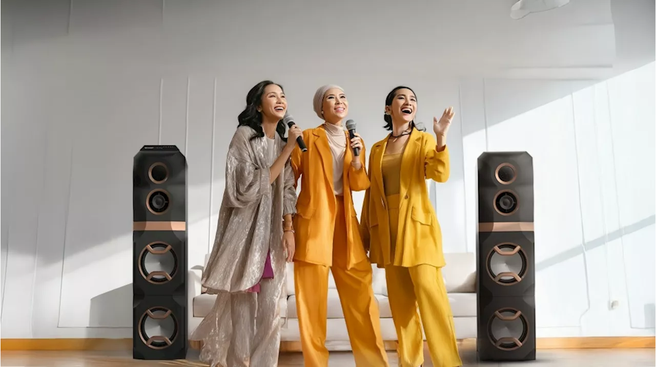 Sharp Active Speaker SAS Series, Punya Fitur Karaoke Canggih, Harga Rp 1 Jutaan