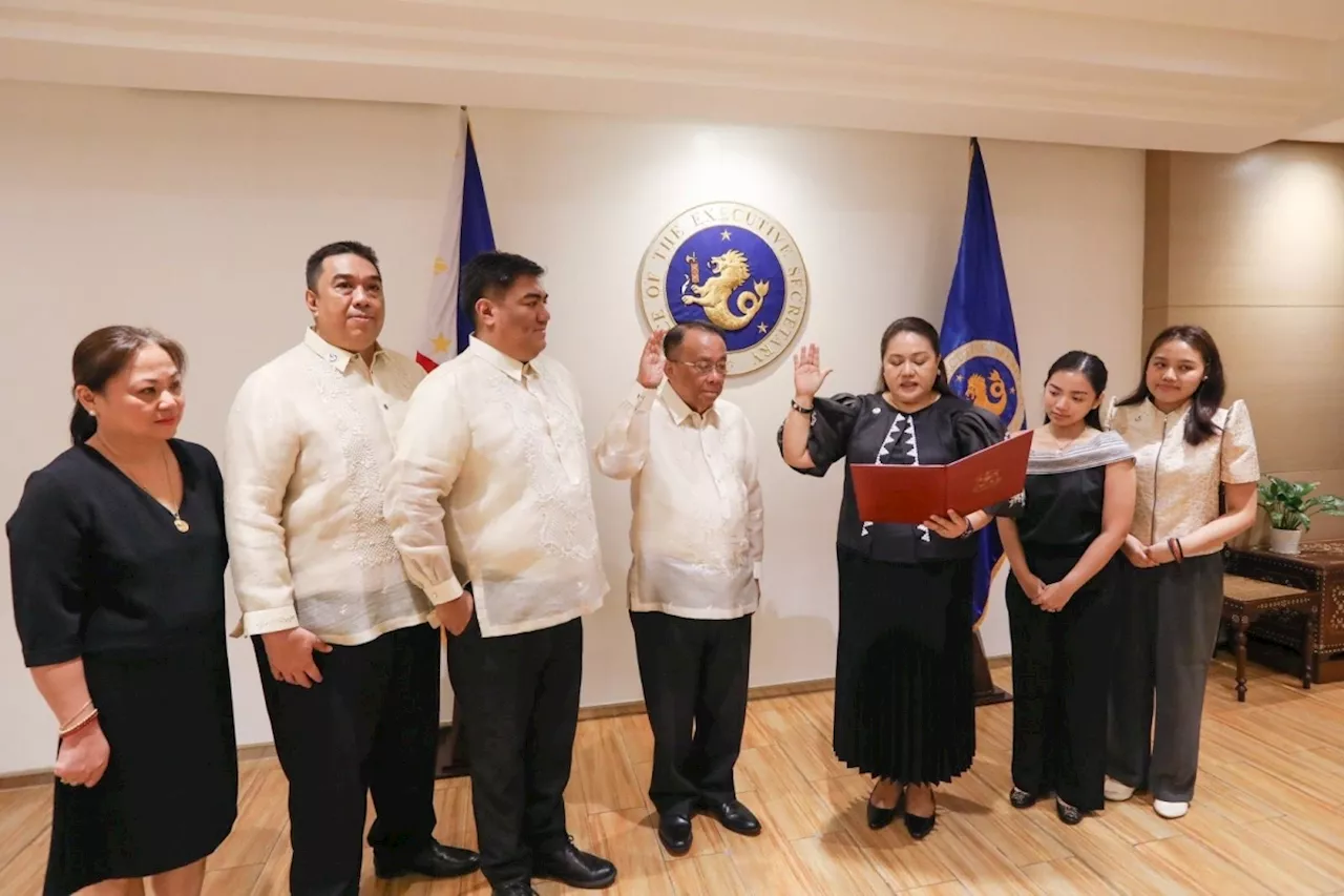 Gonzales takes oath as PCUP chief