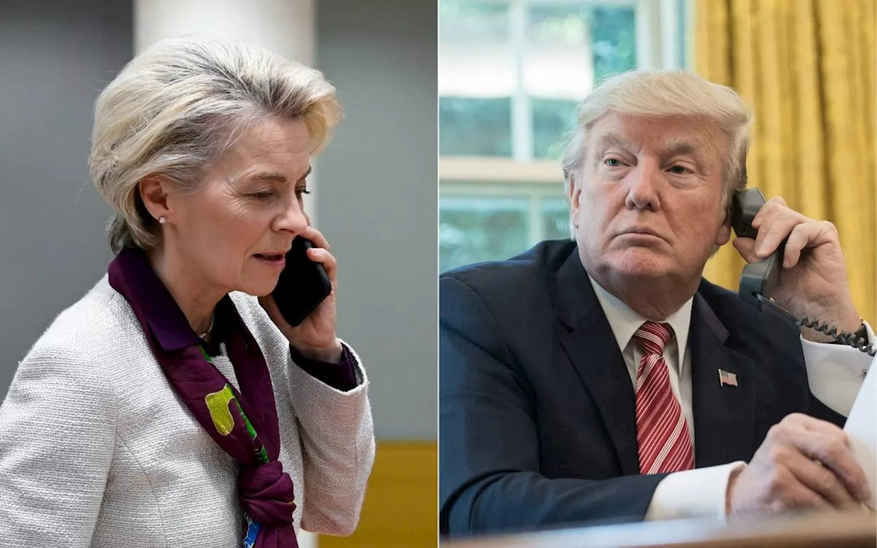 Trump, EU chief to meet Sunday in push for trade deal