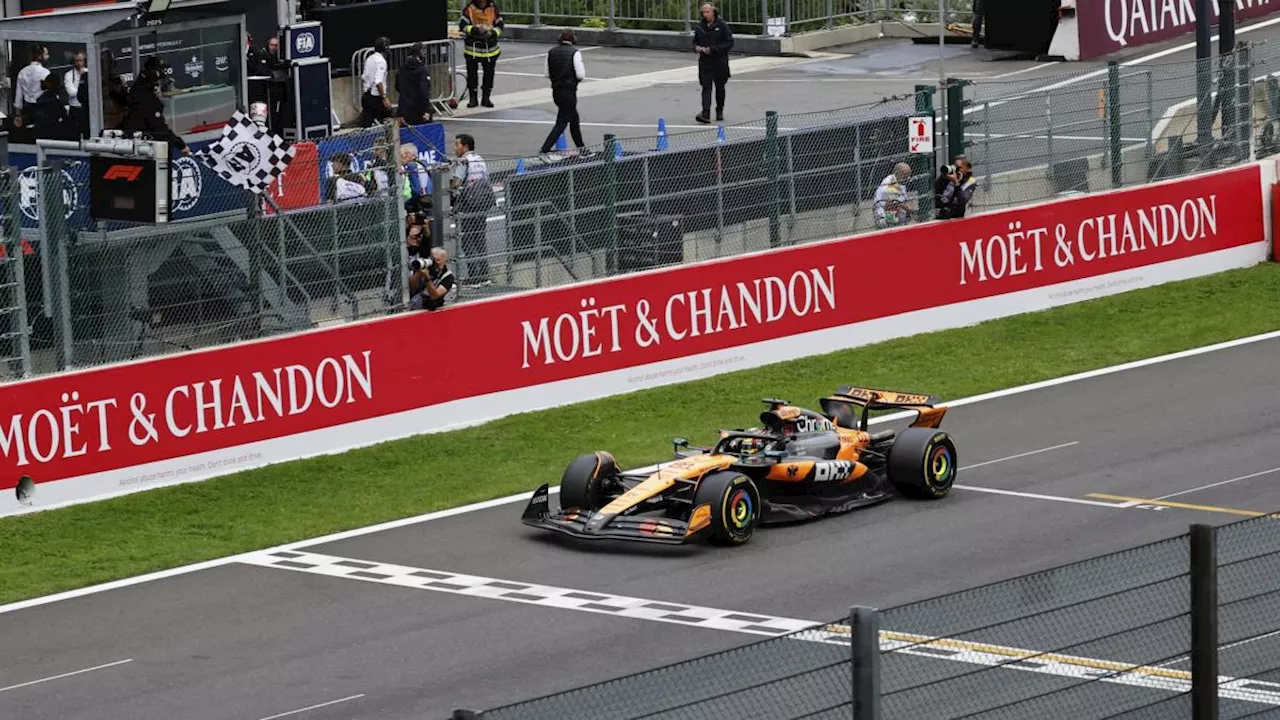 Piastri sotto l'acqua di Spa: azzanna Norris e allunga nel Mondiale. Leclerc 3°, rimonta Hamilton