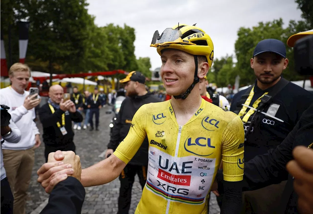 Tadej Pogacar wins Tour de France for fourth time